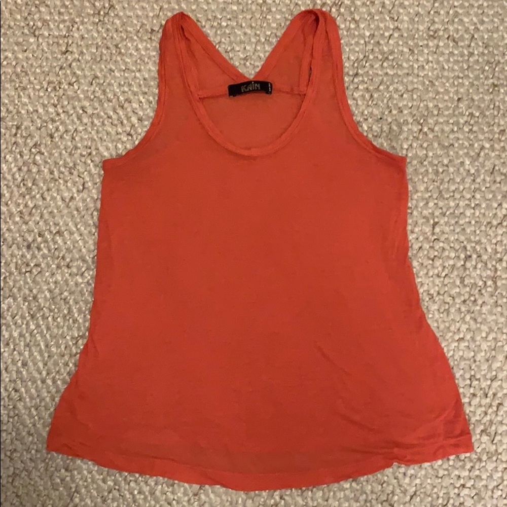 KAIN Label peach tank